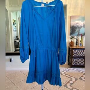 Joie Blue Dress. NWT Size Large